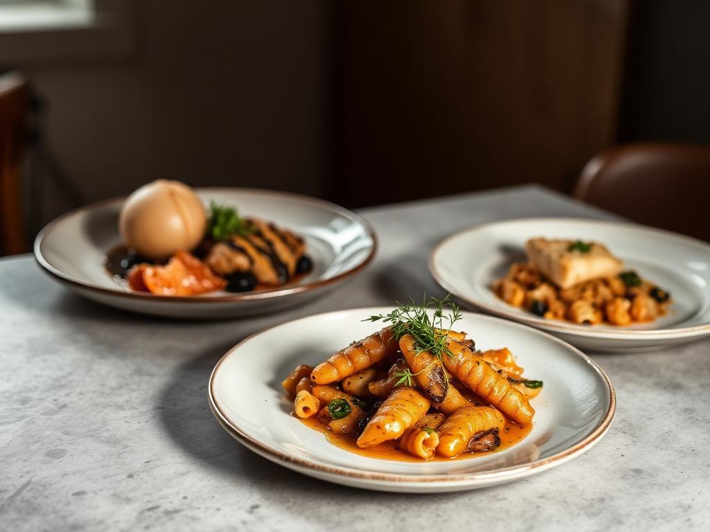 Restaurants service photography